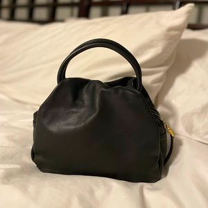 Hobo Darling Napa Leather Black Handbag